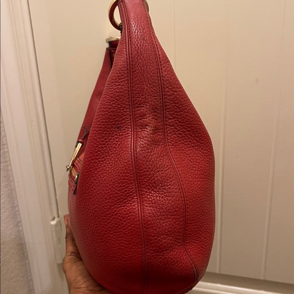 MICHAEL Michael Kors Red Leather Bag - Picture 9 of 16